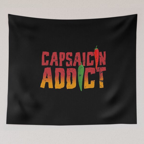 Item preview, Capsaicin Addict Hot Food Chili Pepperoni Hot designed and sold by MooonTees.