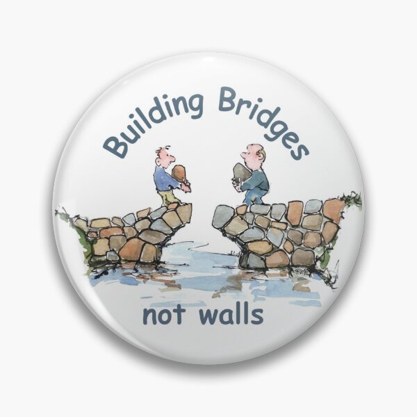Item preview, 'Building Bridges' for Art on a Mission designed and sold by OriginalArt4ME.