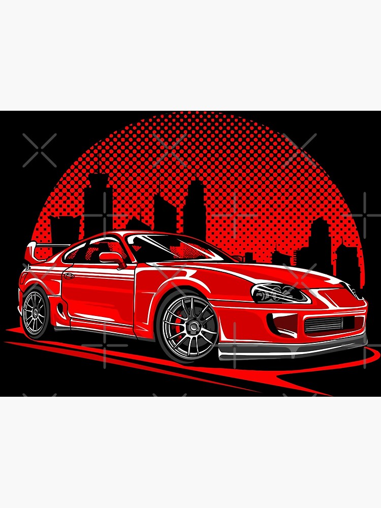 Toyota Supra Hoodie Car Enthusiast VARIOUS SIZES & COLOURS JDM Tuning