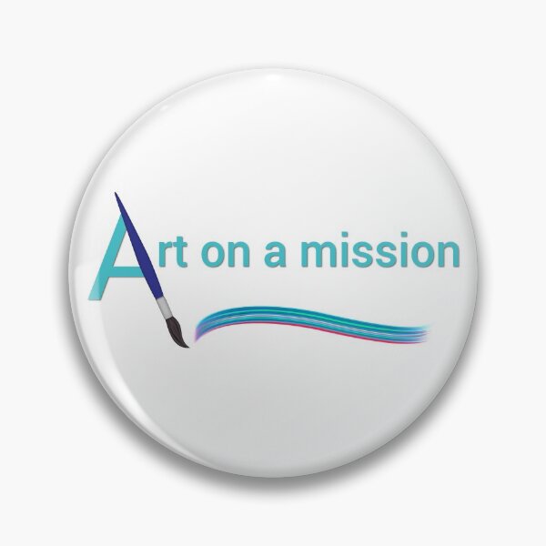 Item preview, Art on a Mission Logo designed and sold by OriginalArt4ME.