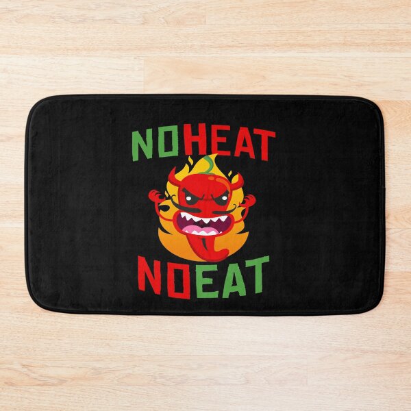 Item preview, No Heat No Eat Chili Hot Food Pepperoni Hot designed and sold by MooonTees.