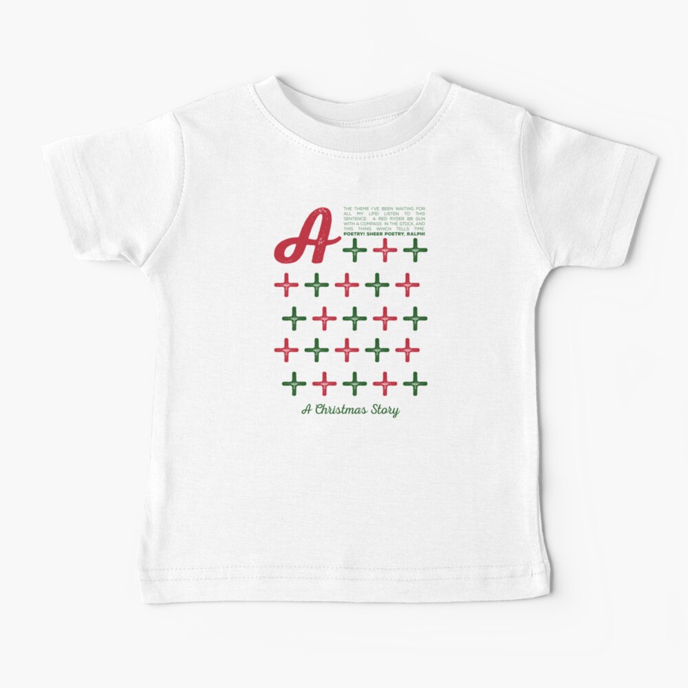 A Christmas Story - A+ Theme Baby T-Shirt