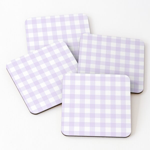 Item preview, Pastel Purple Gingham Pattern (Large Wide Print) designed and sold by somewhereartsy.