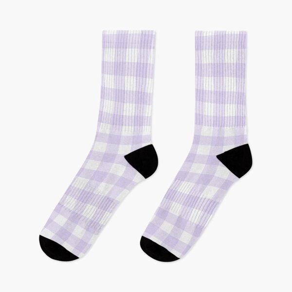 Item preview, Pastel Purple Gingham Pattern (Large Wide Print) designed and sold by somewhereartsy.