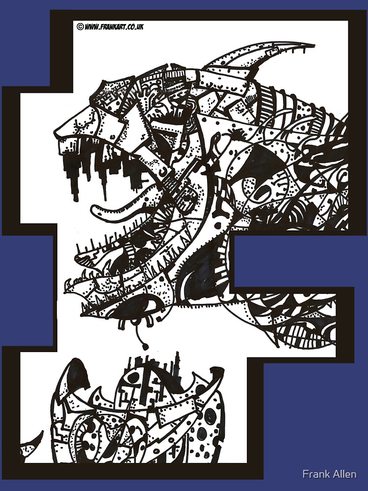 Neo London Mega Shark - T-Shirt by frankart