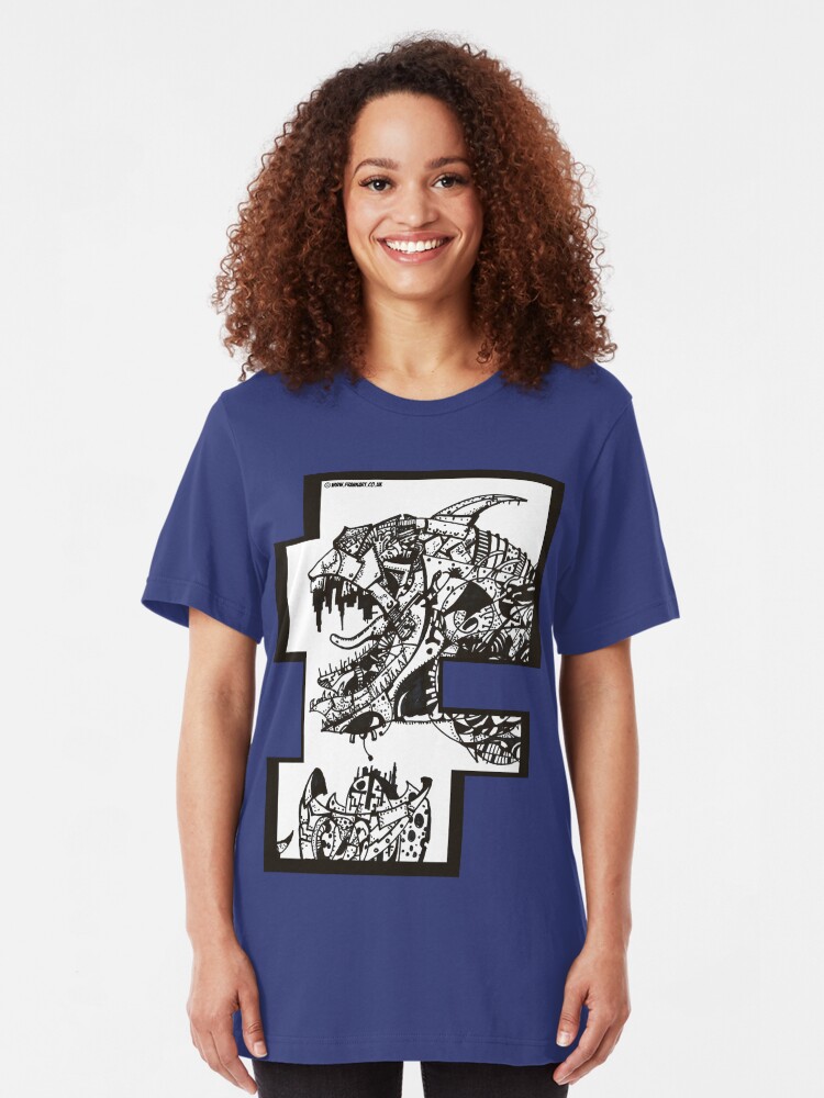 Alternate view of Neo London Mega Shark - T-Shirt Slim Fit T-Shirt