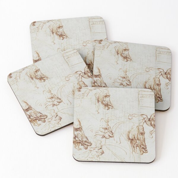 Item preview, Horse Sketches by Leonardo Da Vinci designed and sold by Vintage Designs +.