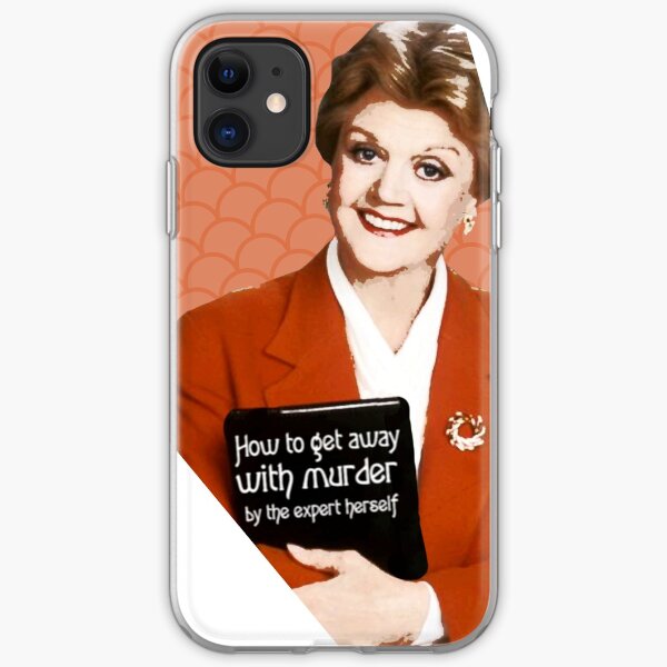 Murder, She Wrote Fan Art iPhone Soft Case