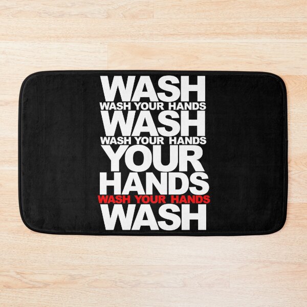 Item preview, "Wash Your Hands" designed and sold by Glen Allison.