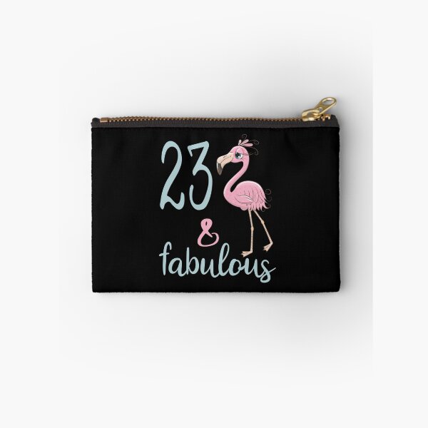 Item preview, Girls Women 23rd Birthday Outfit 23 Years Old Twenty-Three Flamingo Bday Party Gift  For Her designed and sold by FunnySunny T-Shirts.