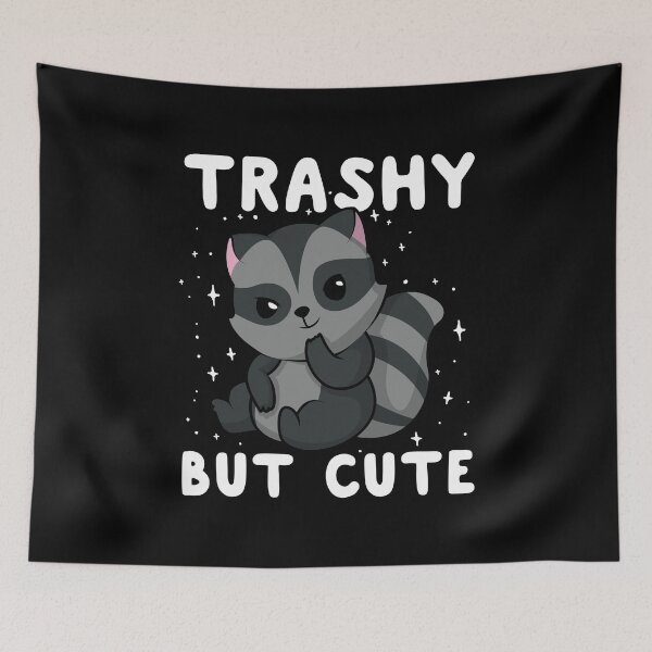 Item preview, Trashy But Cute Raccoon designed and sold by thingsandthings.