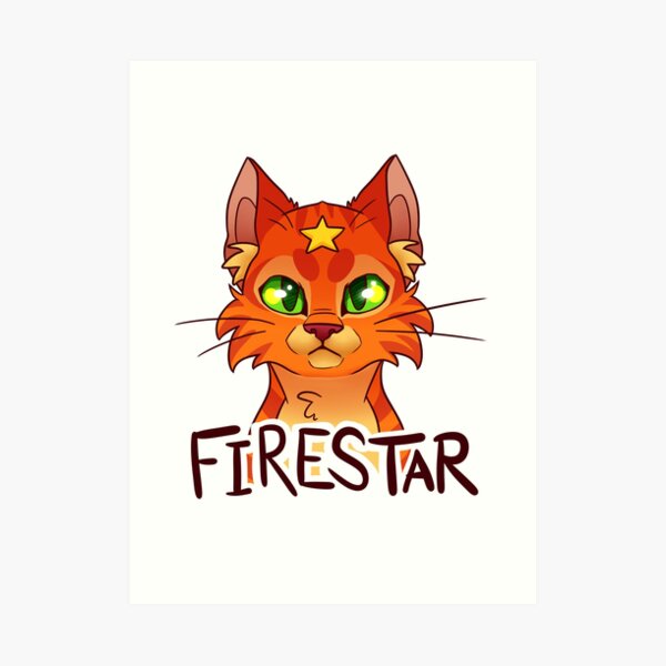 Firestar Warriors Headshot | Postcard