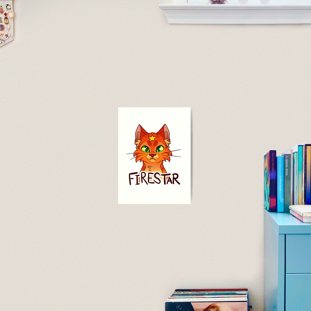 Firestar Warriors Headshot | Art Print