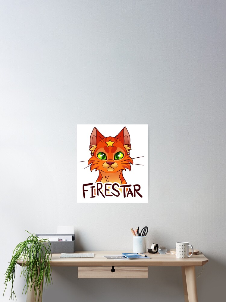 Firestar Warriors Headshot | Art Print