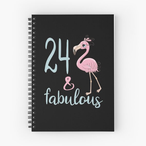 Item preview, Niñas Mujeres 24 Cumpleaños Traje 24 años Veinticuatro Regalo de fiesta Flamingo Bday para ella designed and sold by FunnySunny T-Shirts.