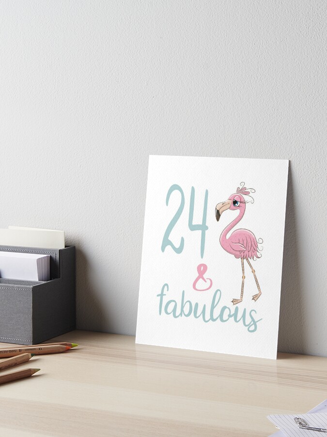 Flamingo fille 7e anniversaire j'ai 7 ans' Autocollant