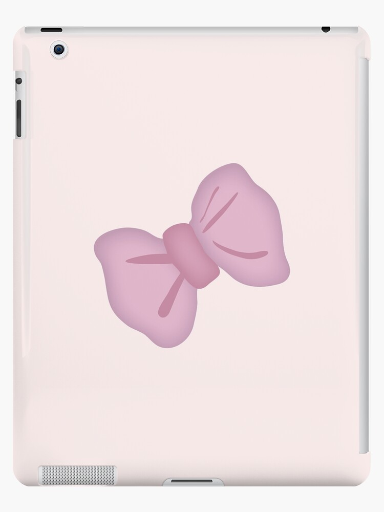 Pink ribbon bows coquette | iPad Case & Skin