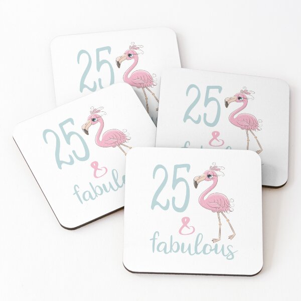 Aperçu de l'œuvre Womens 25e cadeau d'anniversaire pour ses 25 ans vingt-cinq Flamingo Bday Party Outfit créée et vendue par FunnySunny T-Shirts.