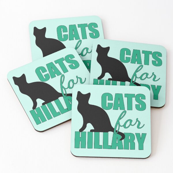 Item preview, Cats for Hillary Clinton designed and sold by Epic Love Designs.