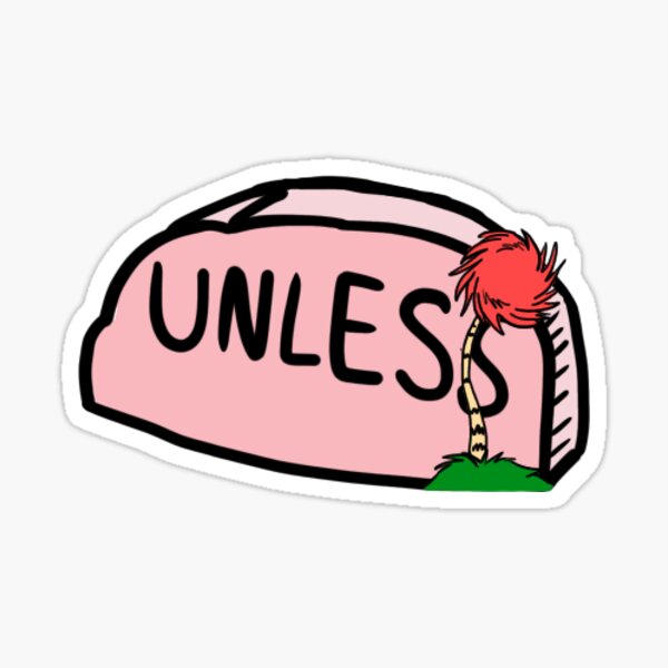 The Lorax Stickers Redbubble