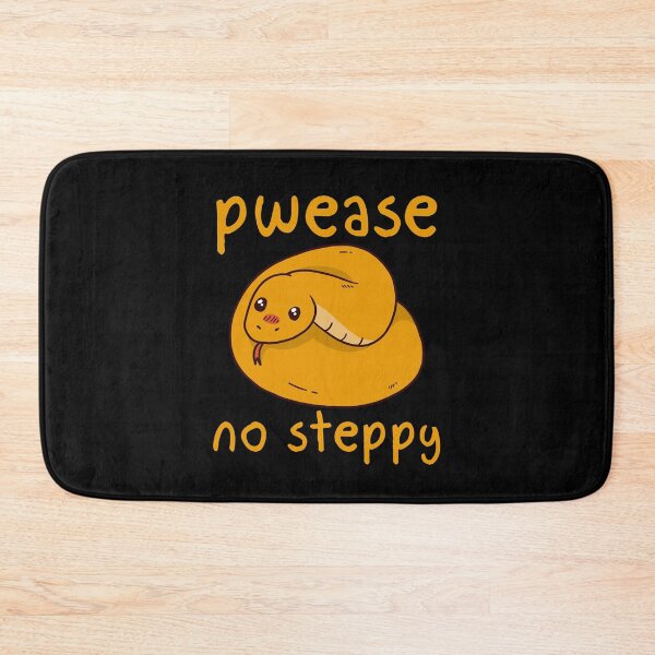 Item preview, Pwease No Steppy Snake designed and sold by thingsandthings.