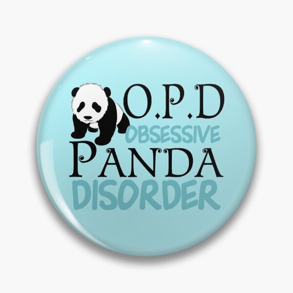 Item preview, Obsessive Panda Disorder Cute designed and sold by Epic Love Designs.