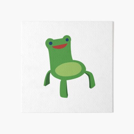 Froggy chair Kermit acrylic pin