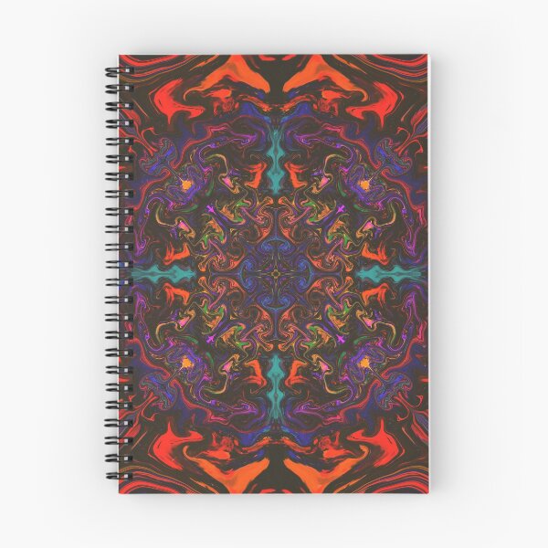 Item preview, rising orange - mandala  designed and sold by fabenfro.
