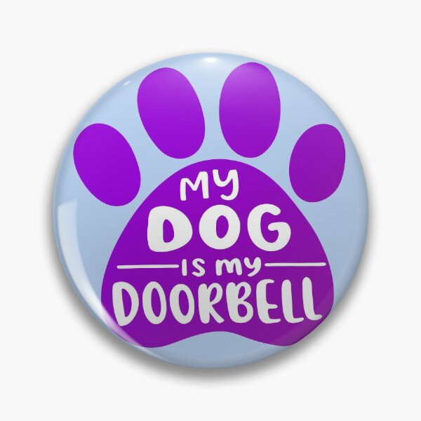 Item preview, Dog doorbell designed and sold by Rusembell.