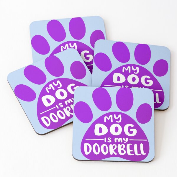 Item preview, Dog doorbell designed and sold by Rusembell.