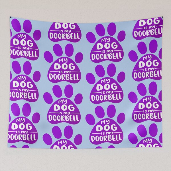 Item preview, Dog doorbell designed and sold by Rusembell.