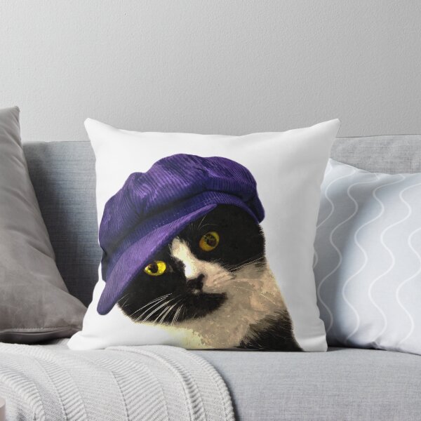 Item preview, Cat Blue Hat designed and sold by Alemi.