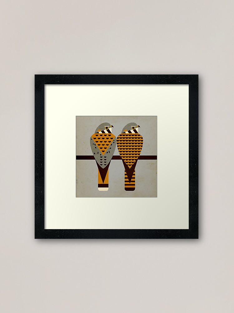 Alternate view of Kestrels Framed Art Print