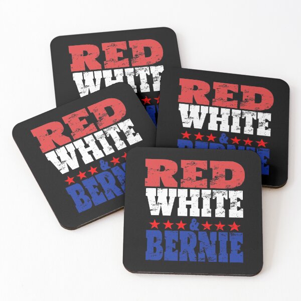 Item preview, Red White And Bernie 2020 Presidential Election Patriotic design designed and sold by RedmonsDesigns.
