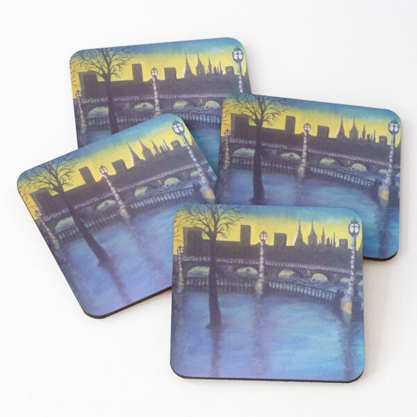 Item preview, London at Night Painting designed and sold by RBEnt.