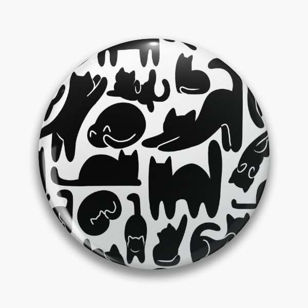 Aperçu de l'œuvre Kitty en noir créée et vendue par lizardlizardx.