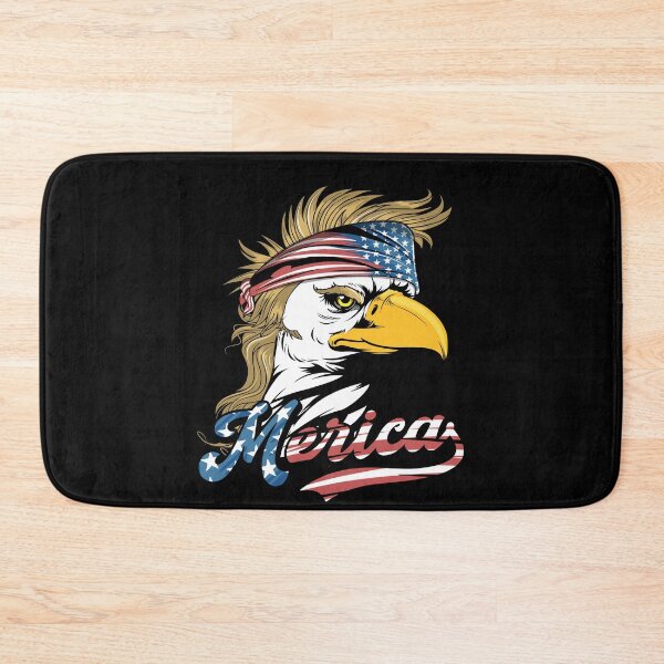 Item preview, Eagle Mullet Bandana 4th of July American Flag Merica designed and sold by MerchK1ng.