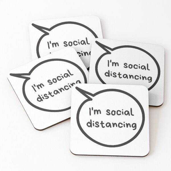 Item preview, Social Distancing designed and sold by lozo828.