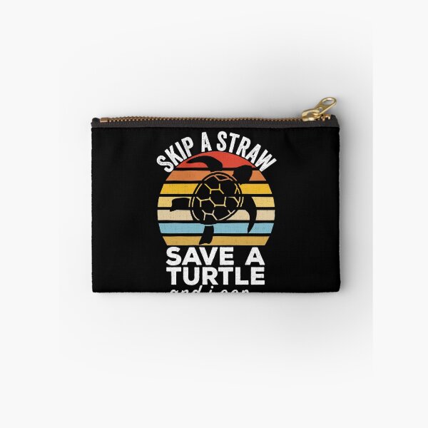 Item preview, Skip a Straw, Save a Turtle. SkSkSk and i oop Distressed  designed and sold by majuga.