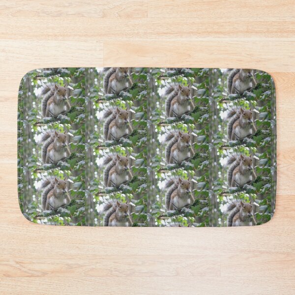 Item preview, Grey Squirrel Eating Sycamore Seeds Photograph designed and sold by naturegallery.