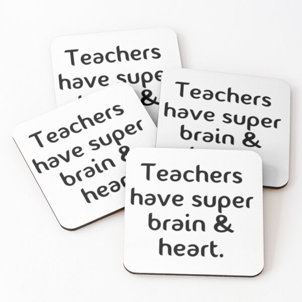 Item preview, Teachers have brain and heart designed and sold by designfy.