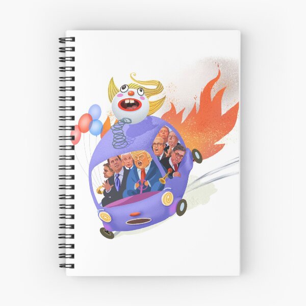 Item preview, Flaming Clown Car of Chaos designed and sold by CrickettGrrrl.