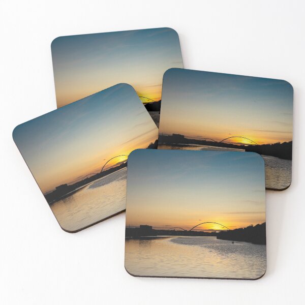 Item preview, Infinity Bridge at Sunset designed and sold by Lanean.