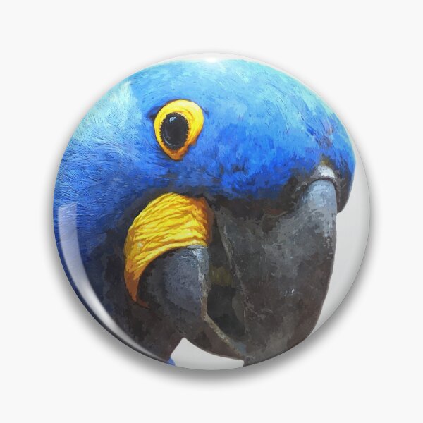 Item preview, Blue Parrot Portrait designed and sold by Alemi.