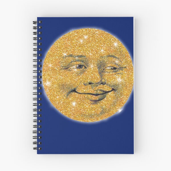 Item preview, Vintage Glitter Look Moon designed and sold by Greenbaby.