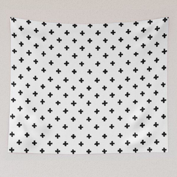 Item preview, Cross Pattern White designed and sold by soundlesswaves.