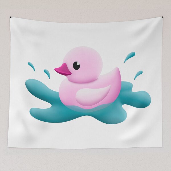 Item preview, Pink bath duck designed and sold by Nadalo.