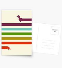 (Very) Long Dachshund Postcards