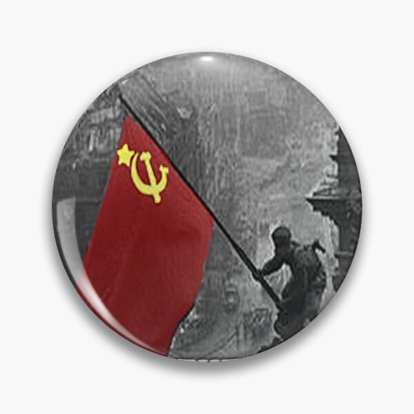 Item preview, Soviets Raising Flag Over Berlin designed and sold by getguillotined.