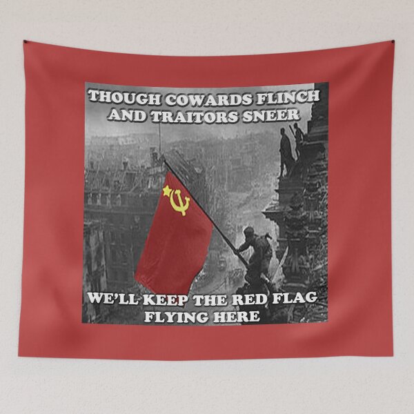 Item preview, Soviets Raising Flag Over Berlin designed and sold by getguillotined.